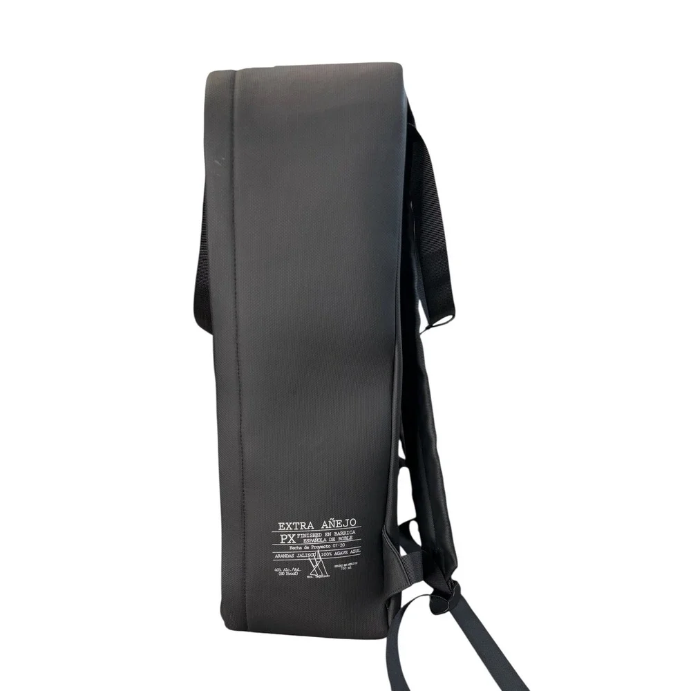 Lobos 1707 Tequila Backpack Black Extra Anejo Bottle Bag Wolf Logo‎ LeBron James